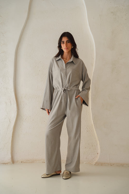 The Perfect Jumpsuit in Grey