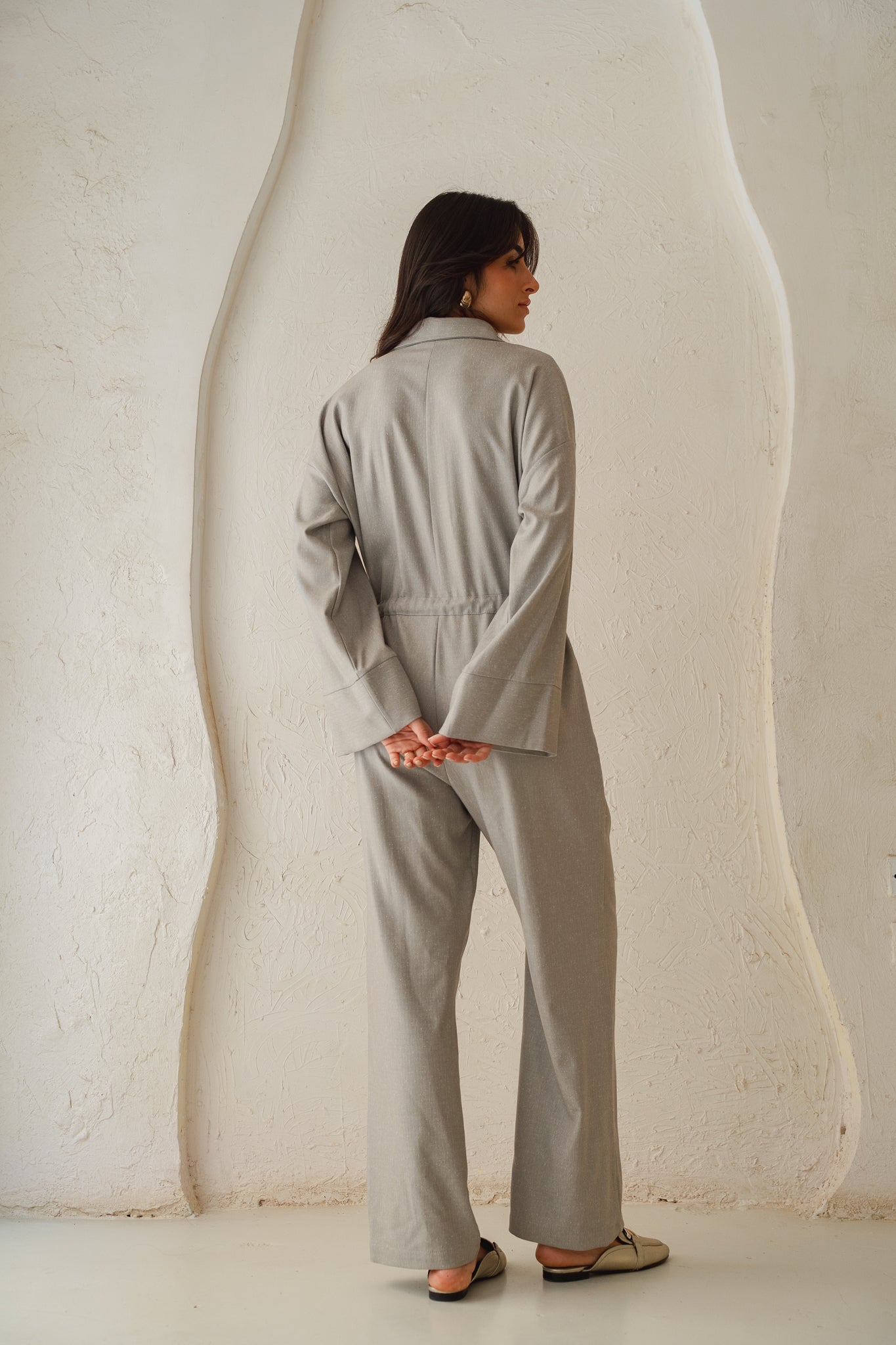 The Perfect Jumpsuit in Grey