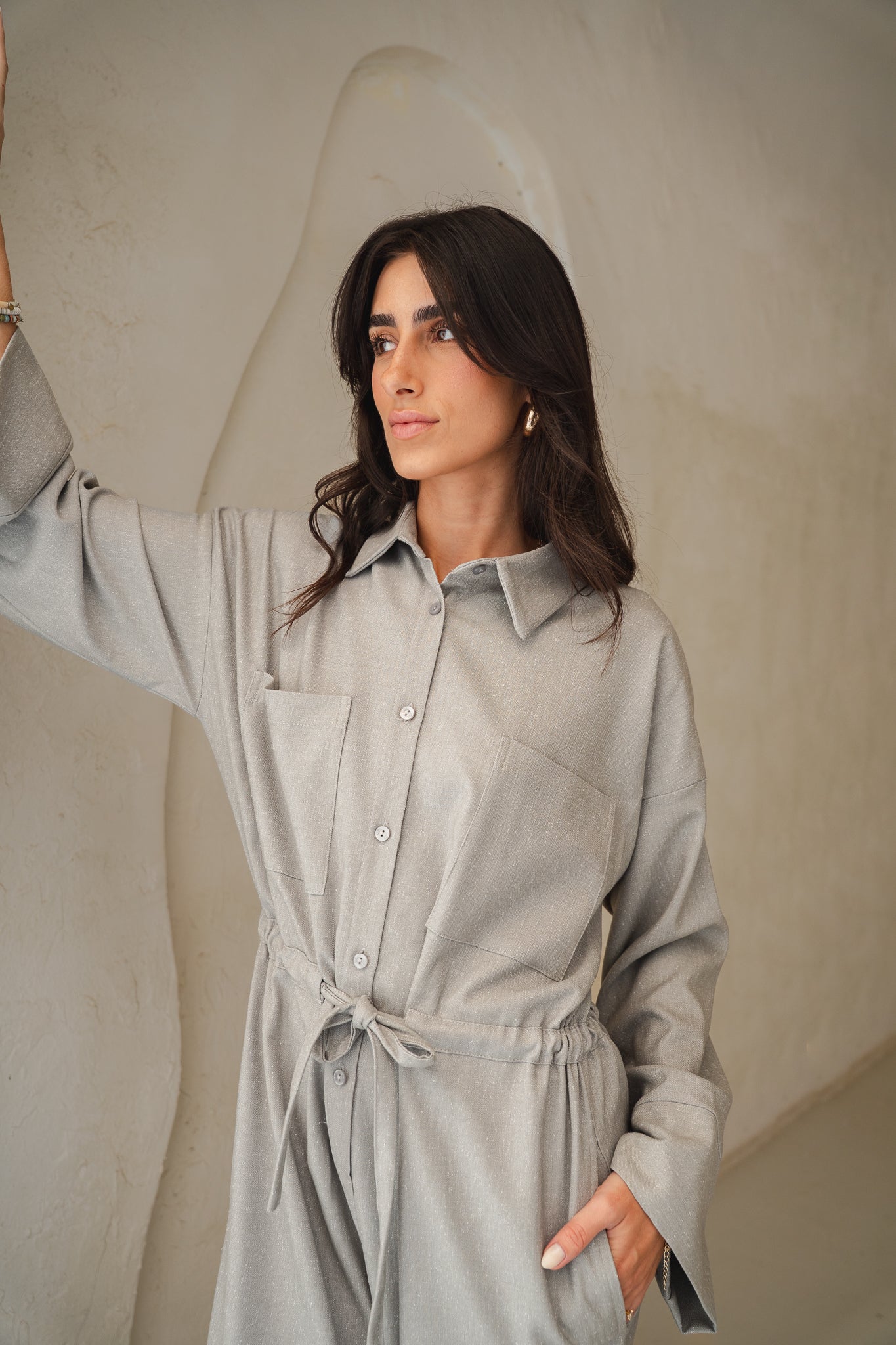 The Perfect Jumpsuit in Grey