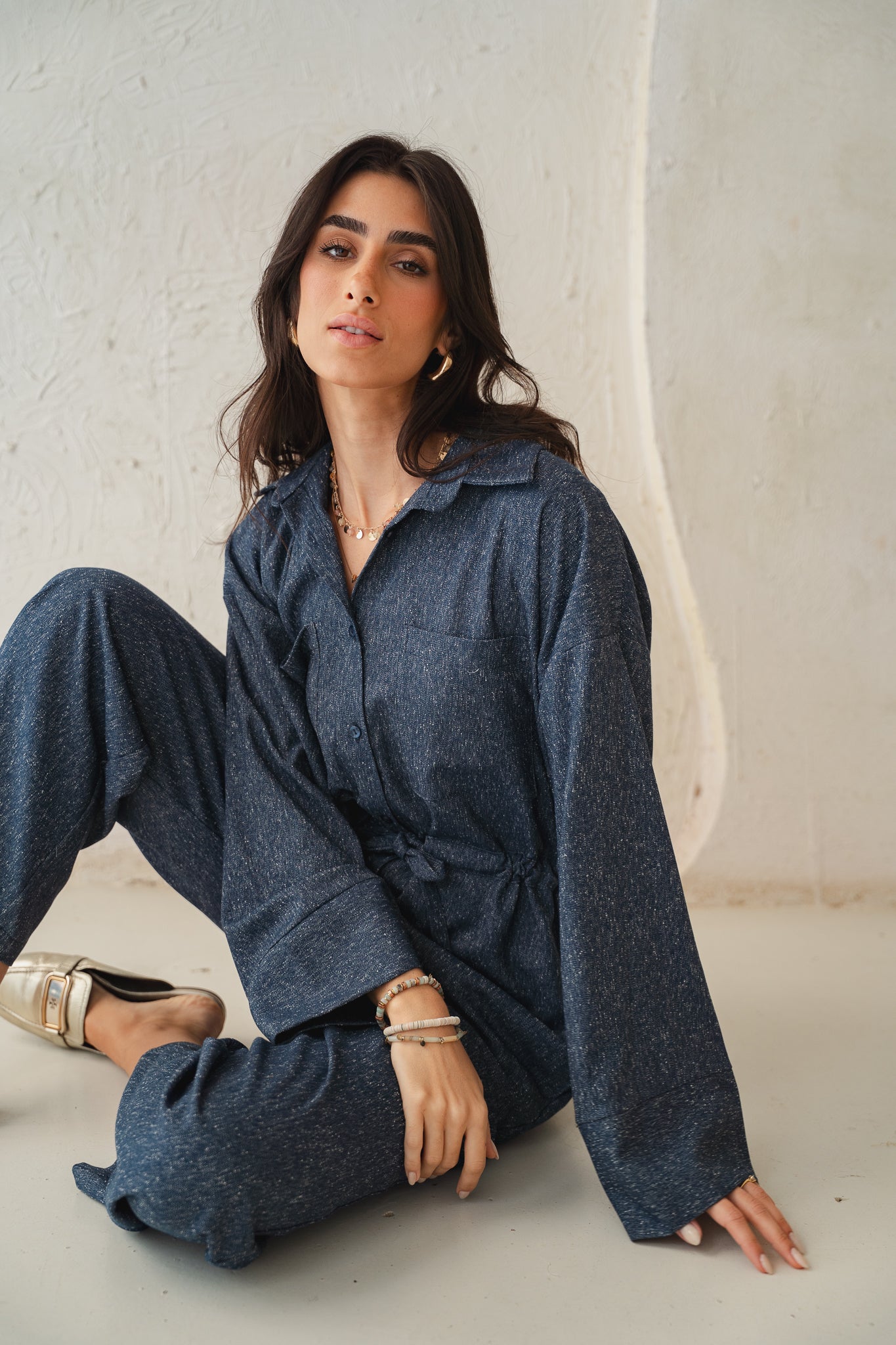 The Perfect Jumpsuit in Blue Denim