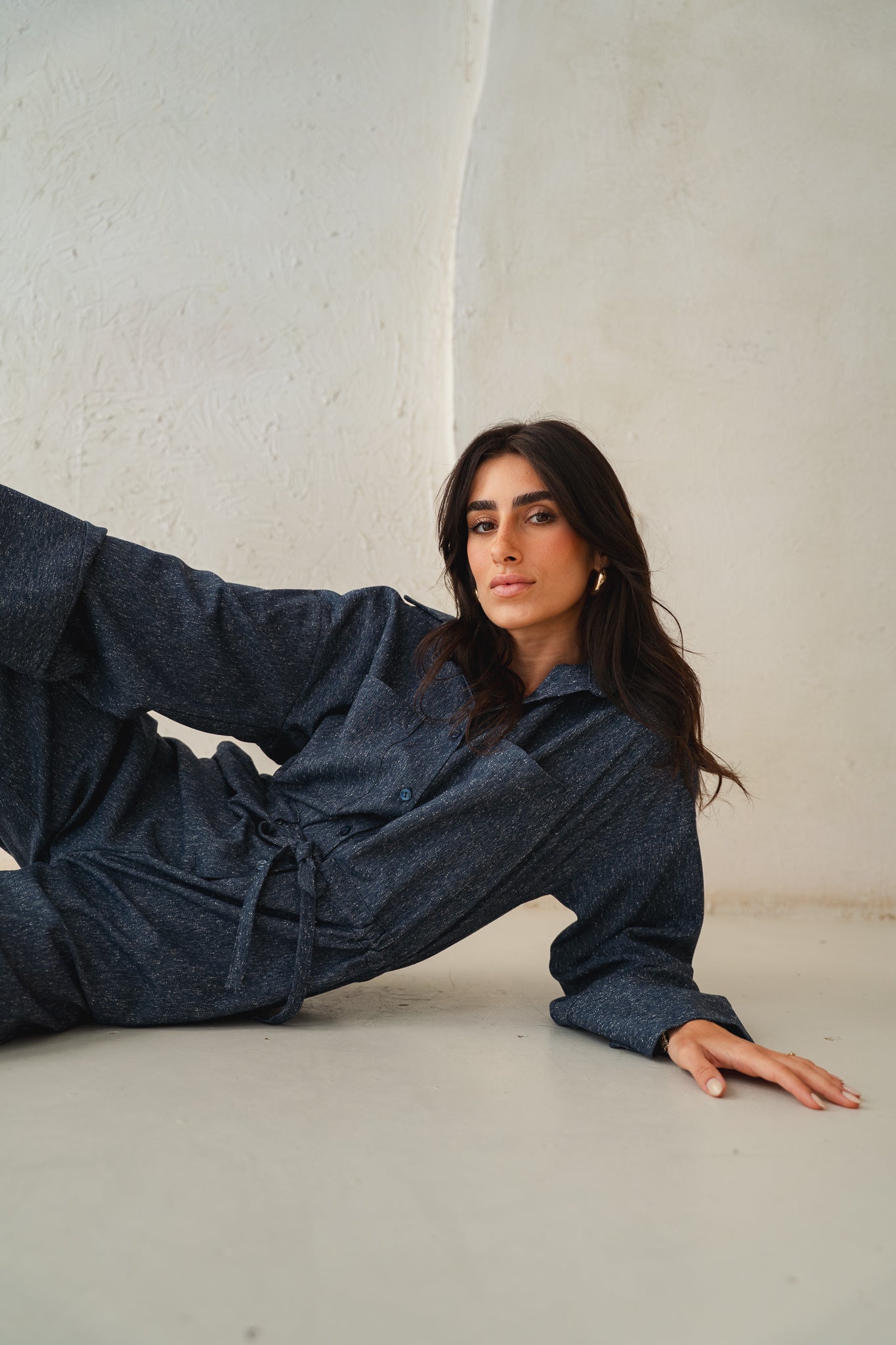 The Perfect Jumpsuit in Blue Denim