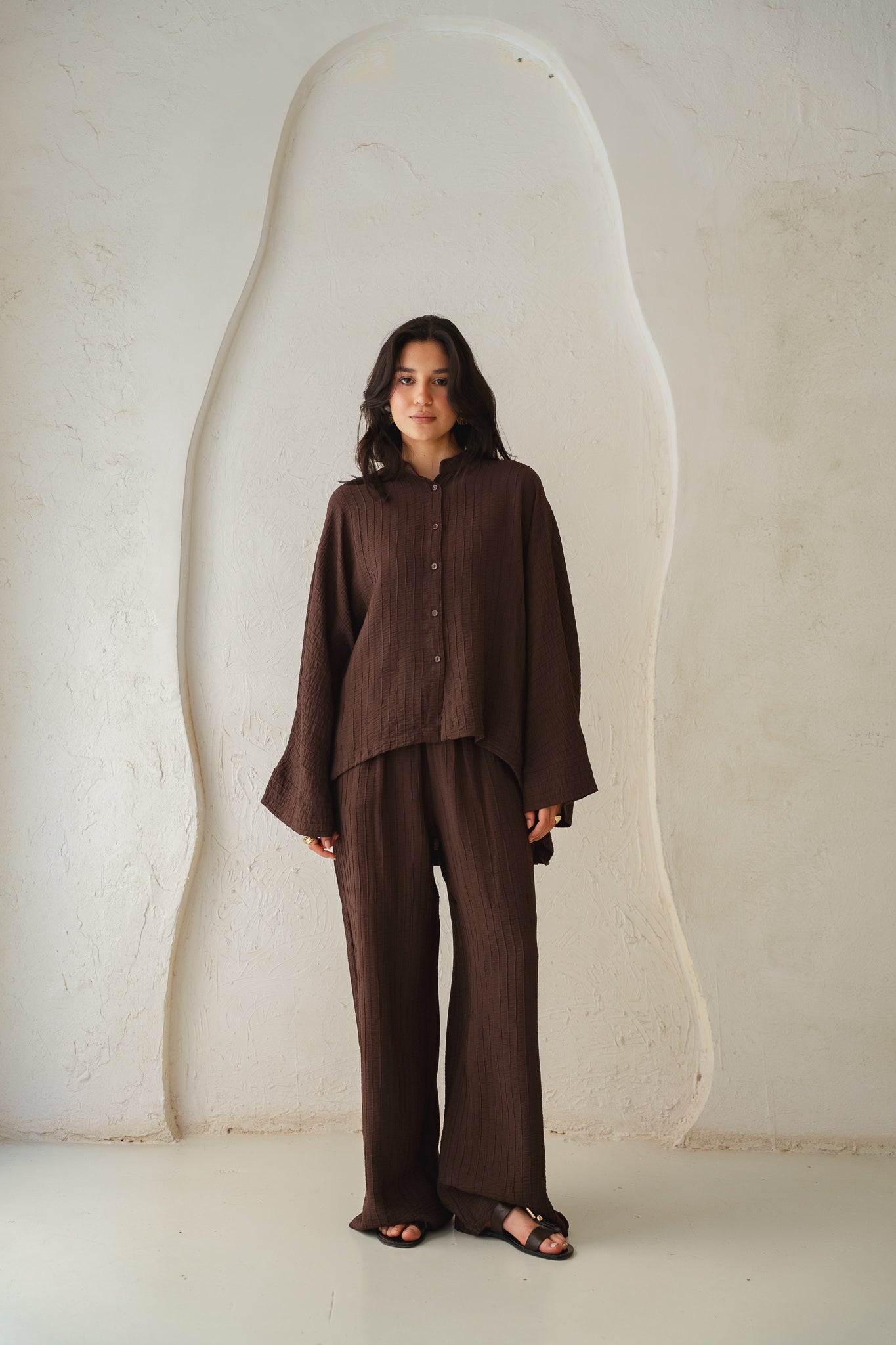 Easy Going Set in Brown