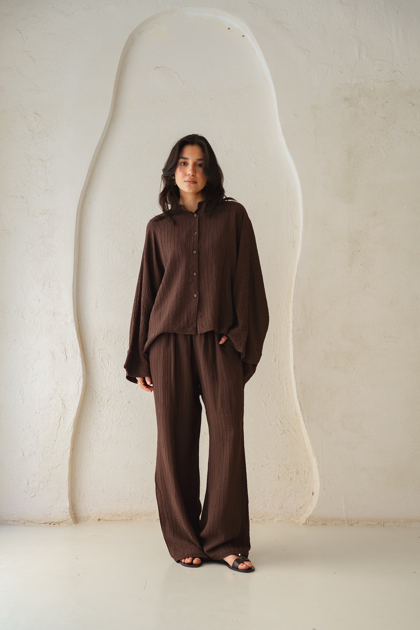Easy Going Set in Brown