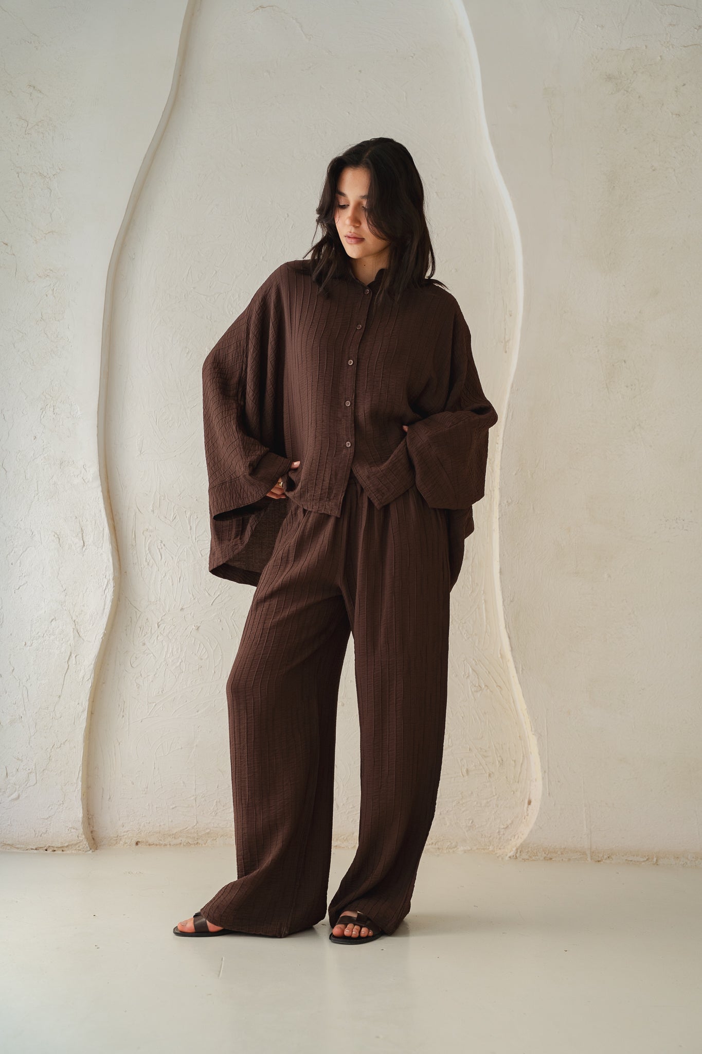 Easy Going Set in Brown
