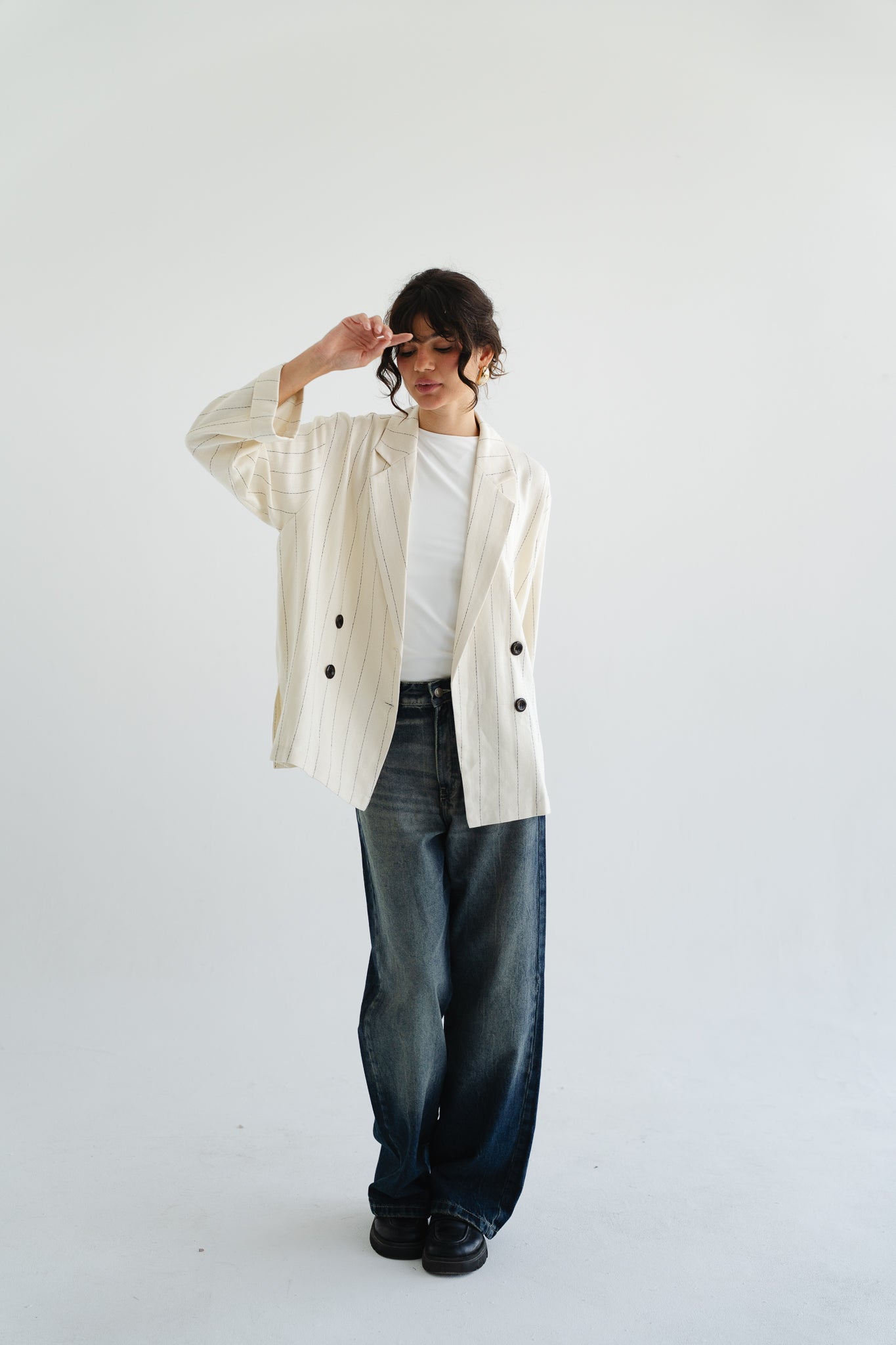 The Casual Blazer in Beige
