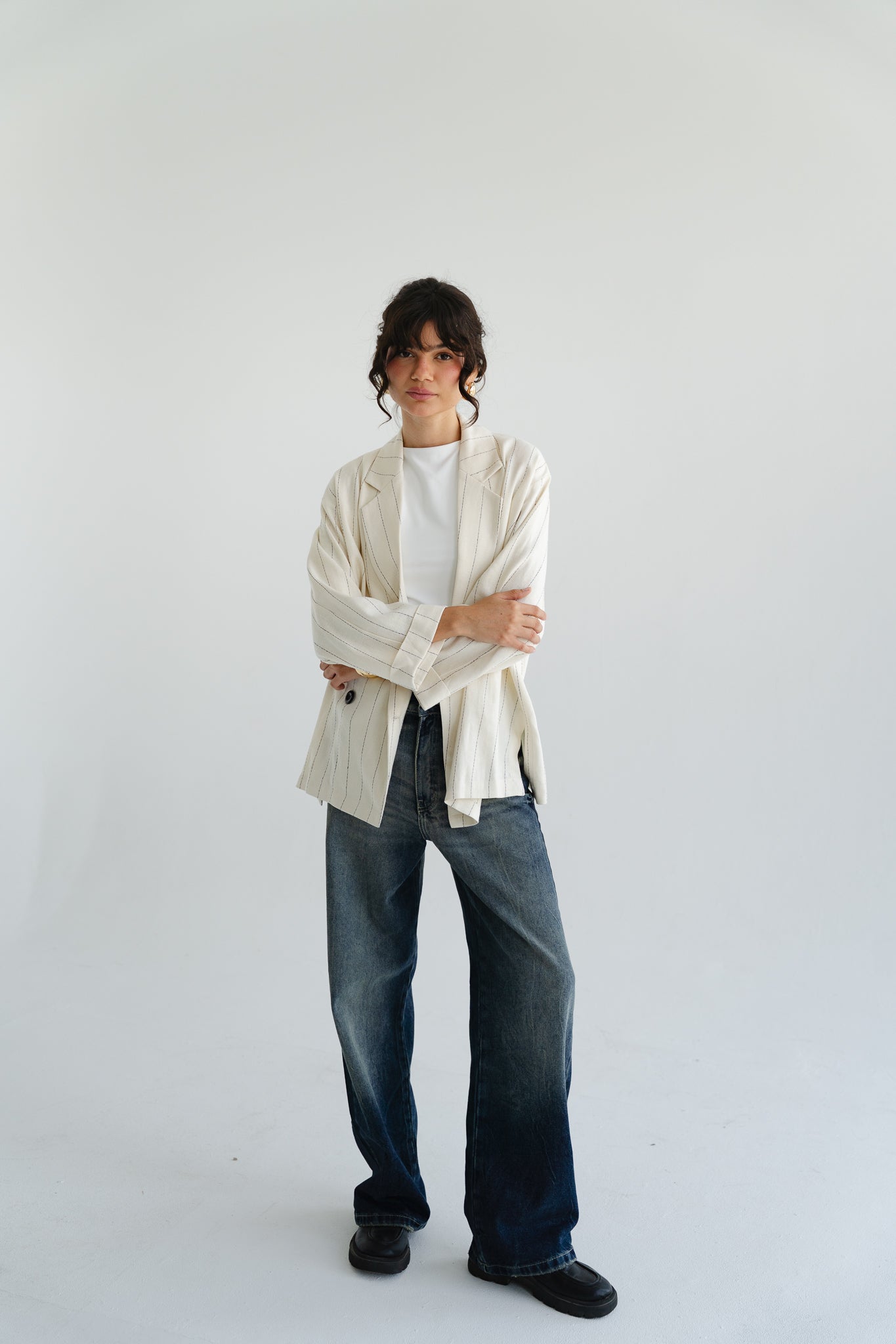 The Casual Blazer in Beige