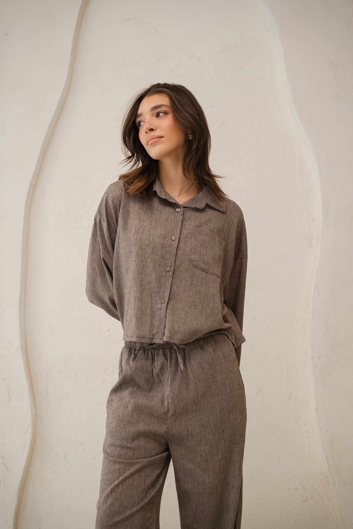 IT Girl Set in Brown