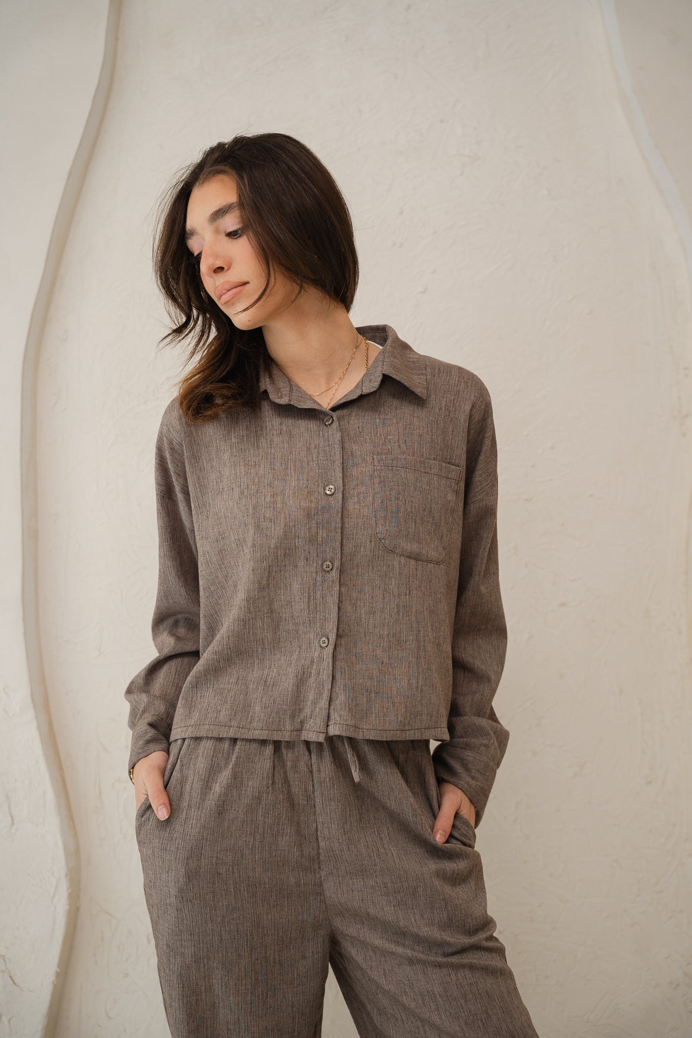 IT Girl Set in Brown