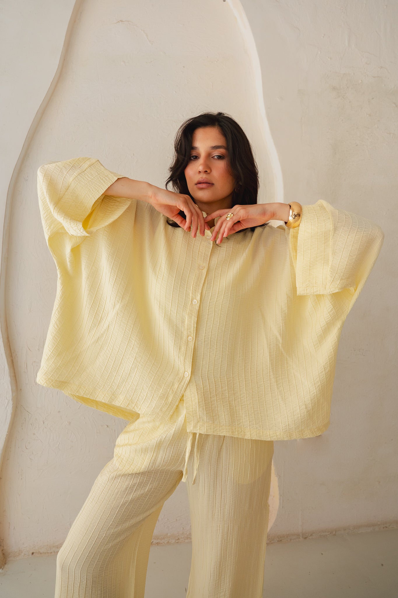 Easy Going Set in Butter Yellow