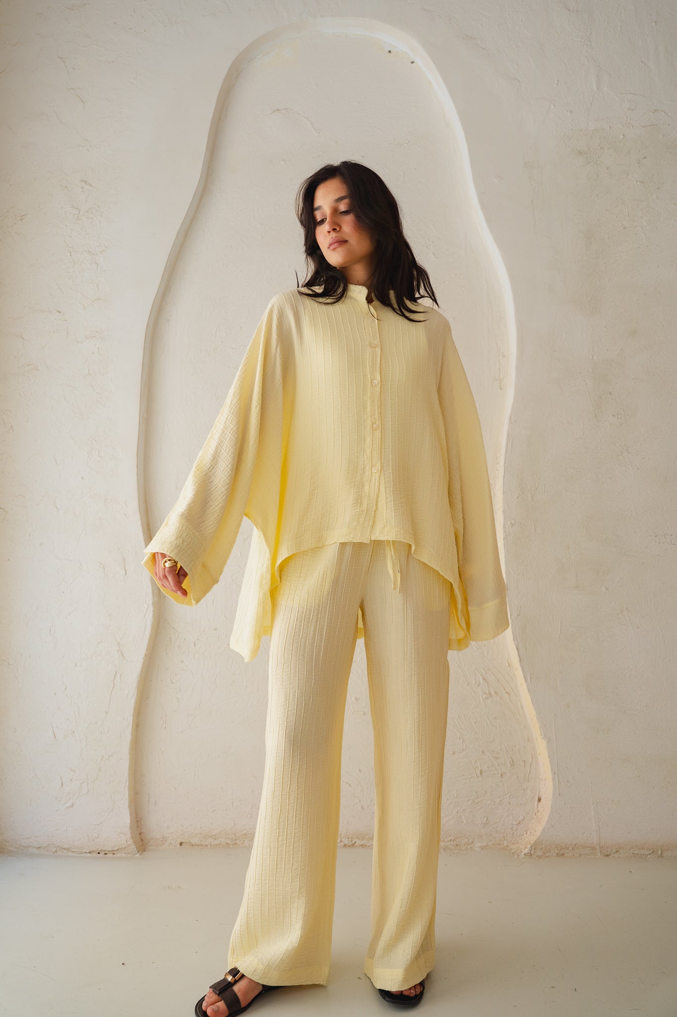 Easy Going Set in Butter Yellow