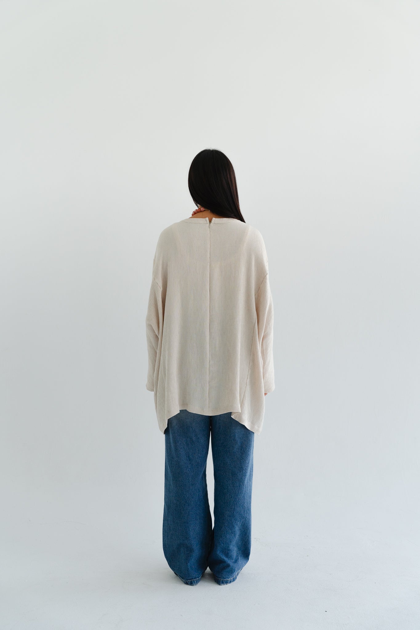 Breathe Top in Beige