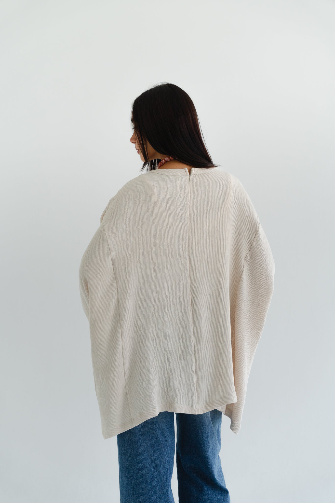 Breathe Top in Beige