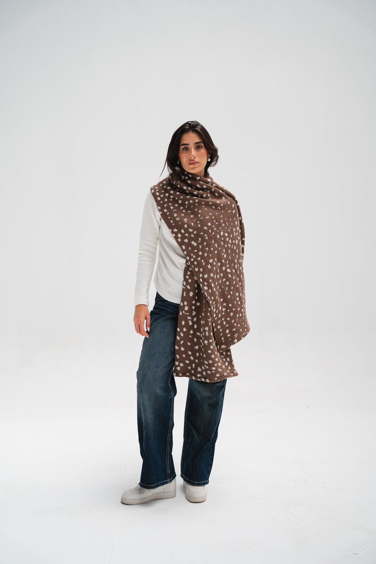 Deer Pattern Scarf