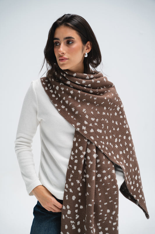 Deer Pattern Scarf