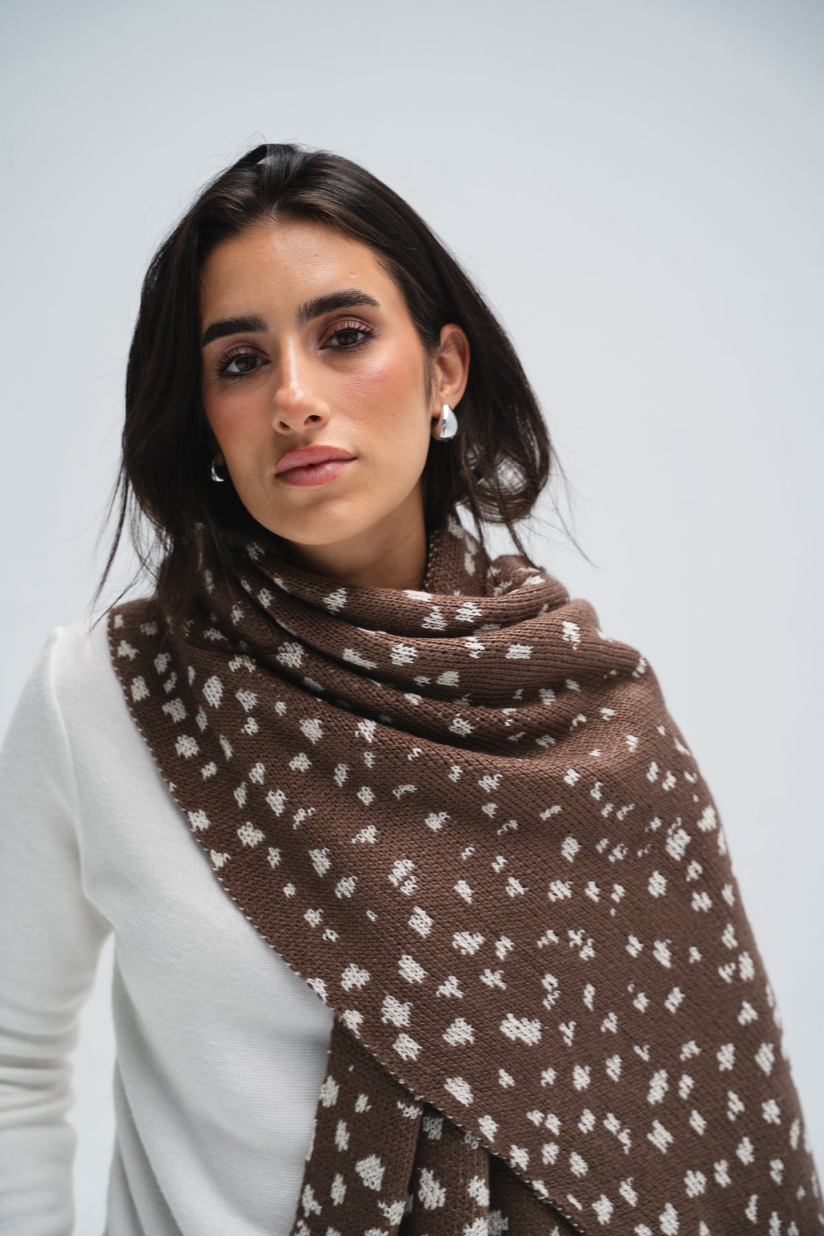 Deer Pattern Scarf