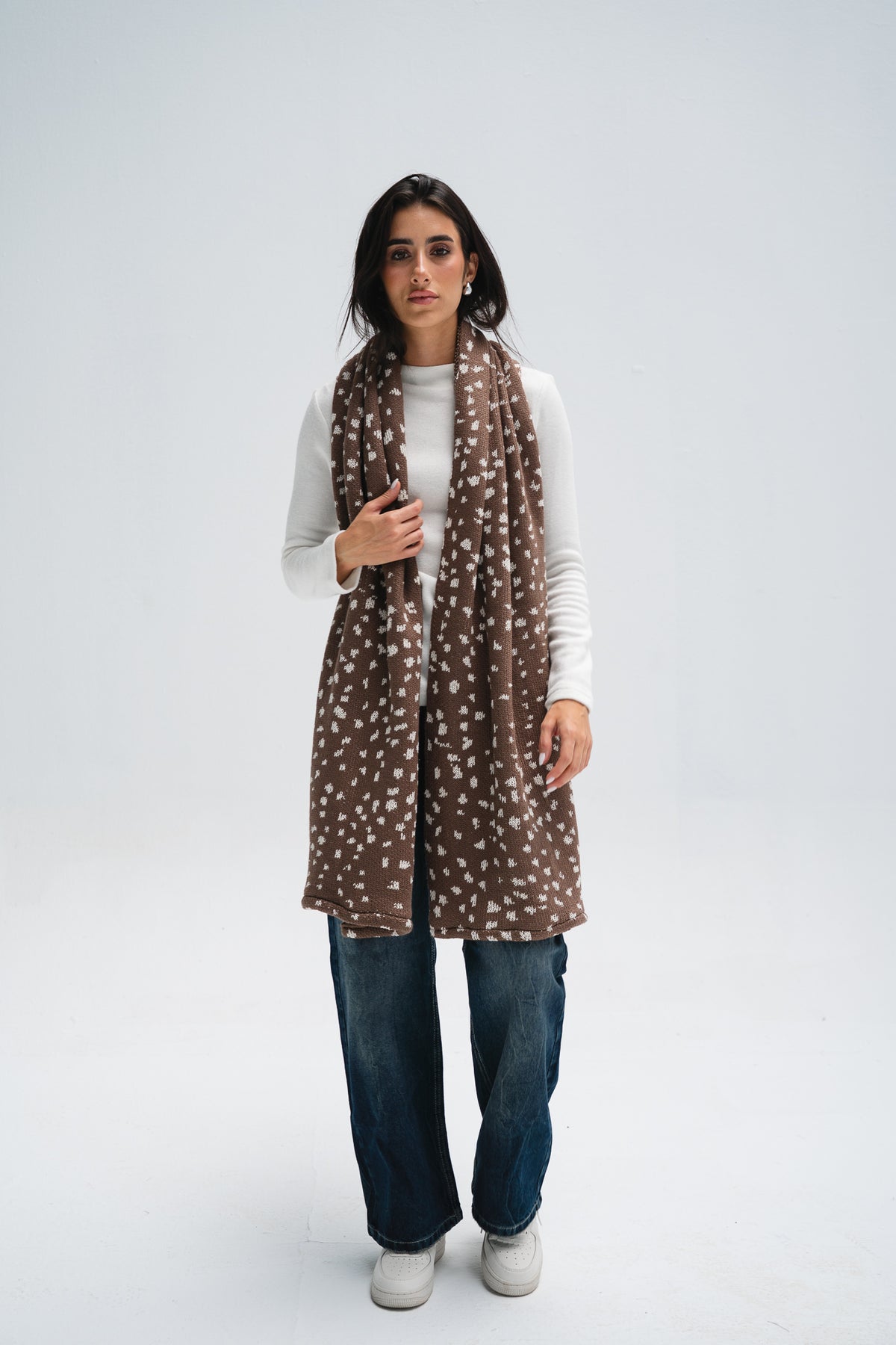 Deer Pattern Scarf