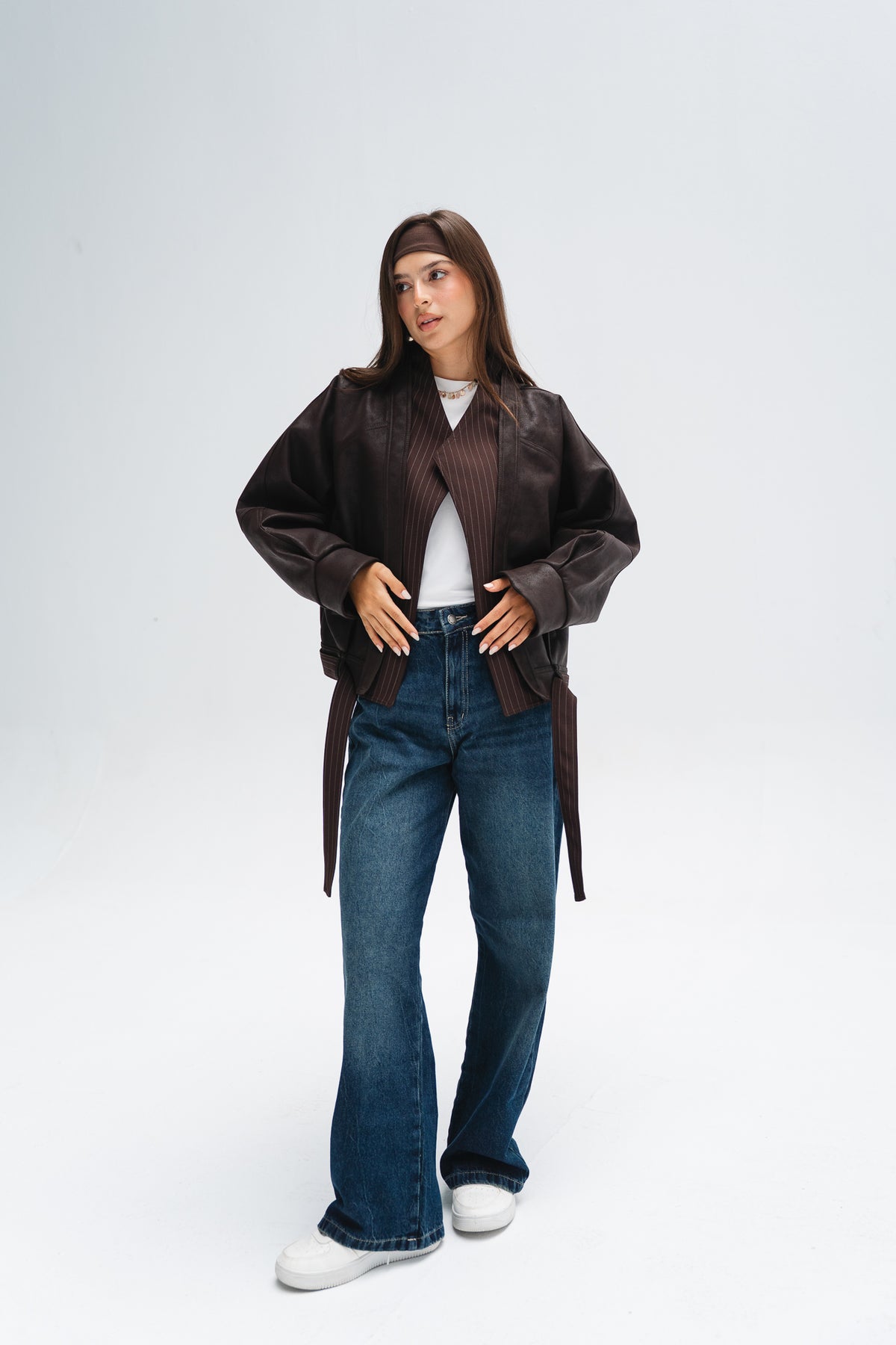 The Neptune Jacket in Brown
