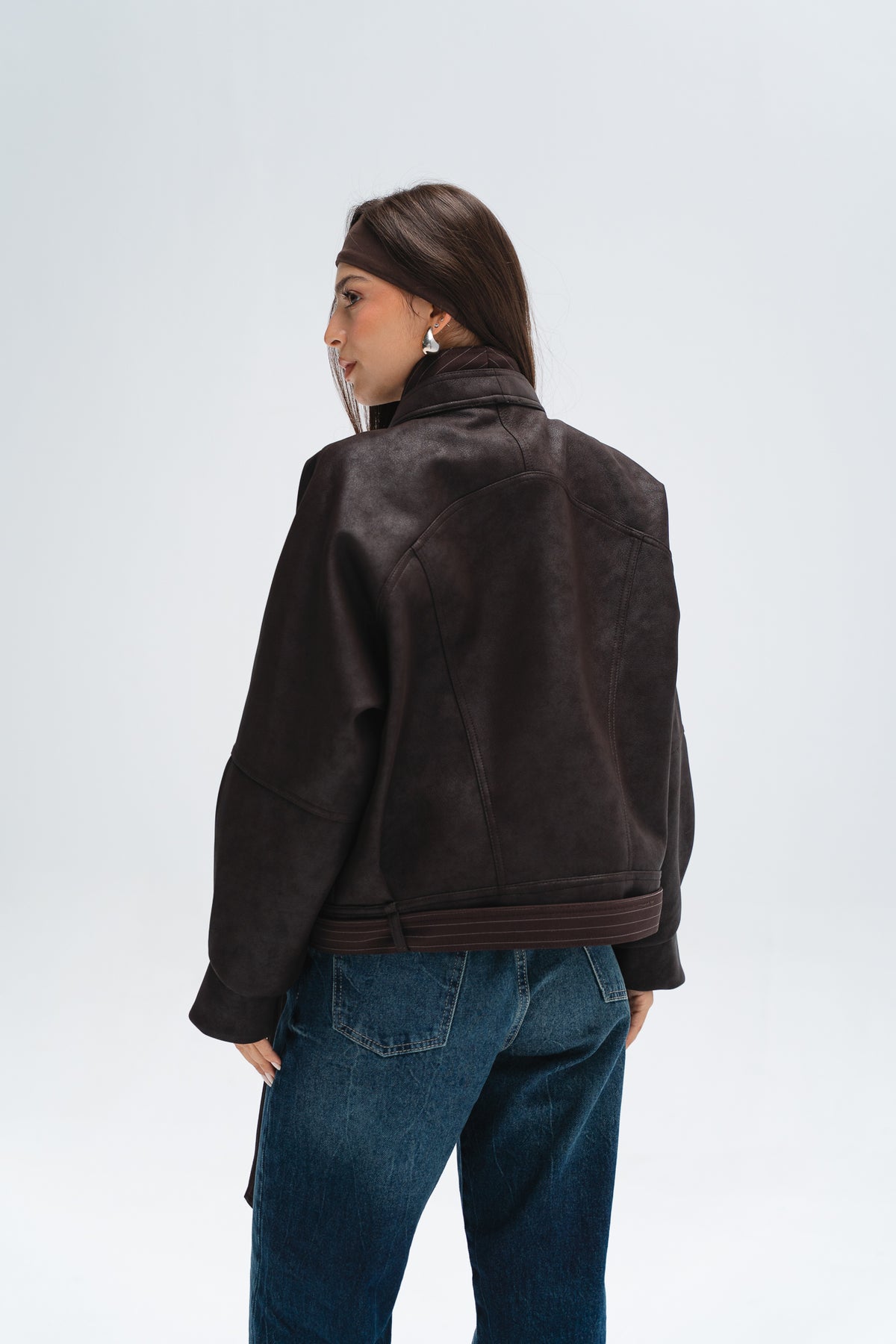 The Neptune Jacket in Brown