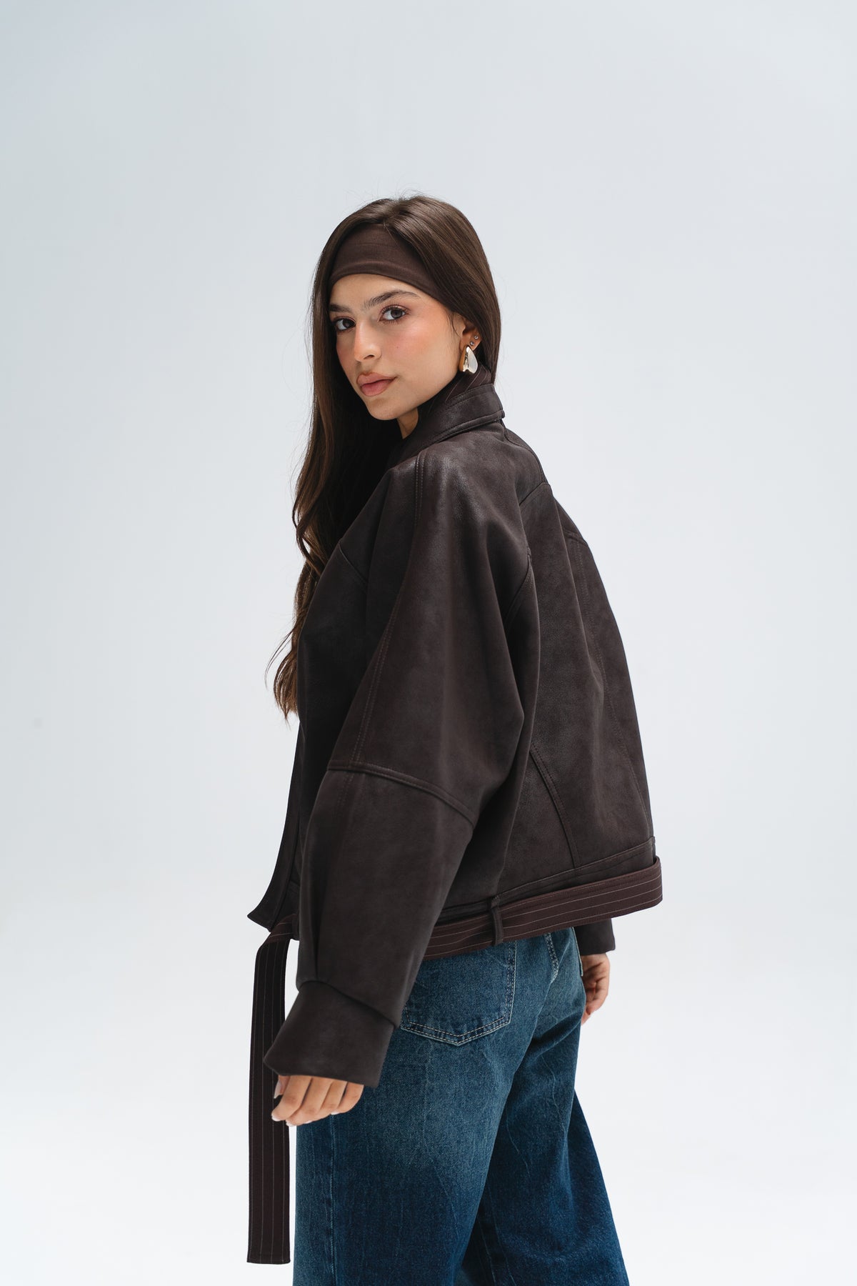 The Neptune Jacket in Brown