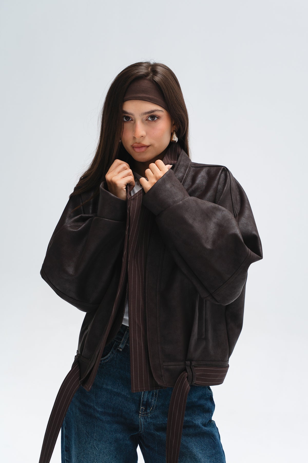 The Neptune Jacket in Brown