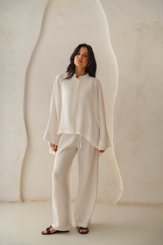 Easy Going Set in white