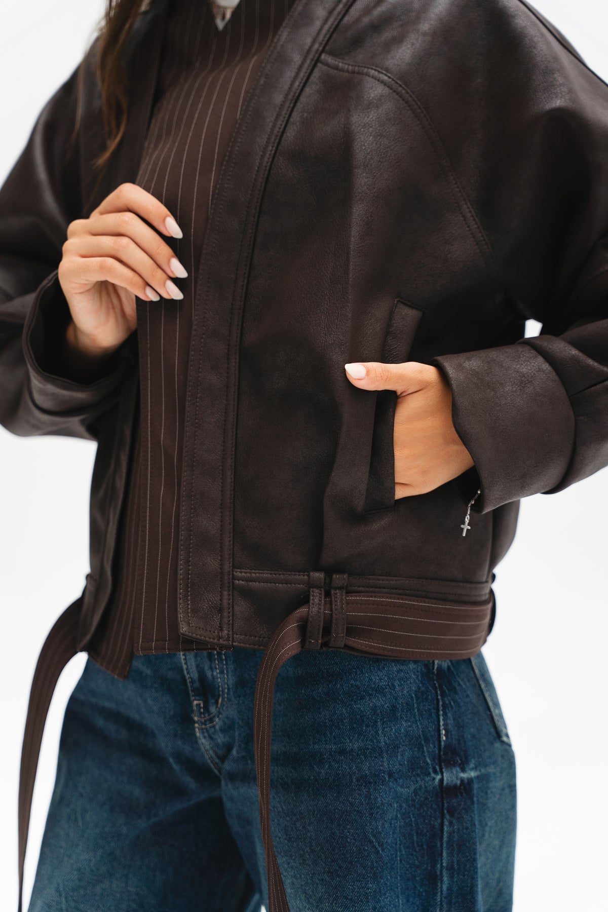 The Neptune Jacket in Brown