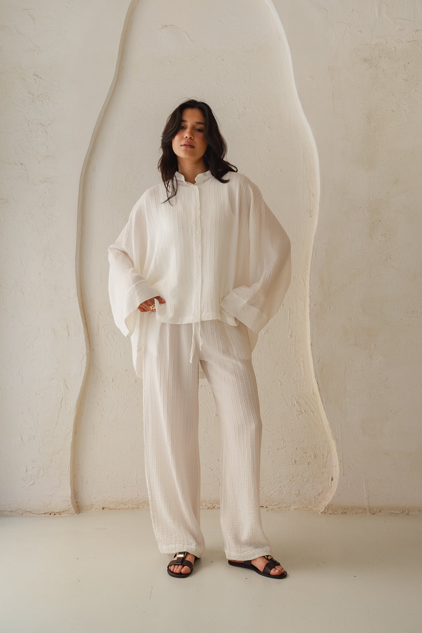 Easy Going Set in white