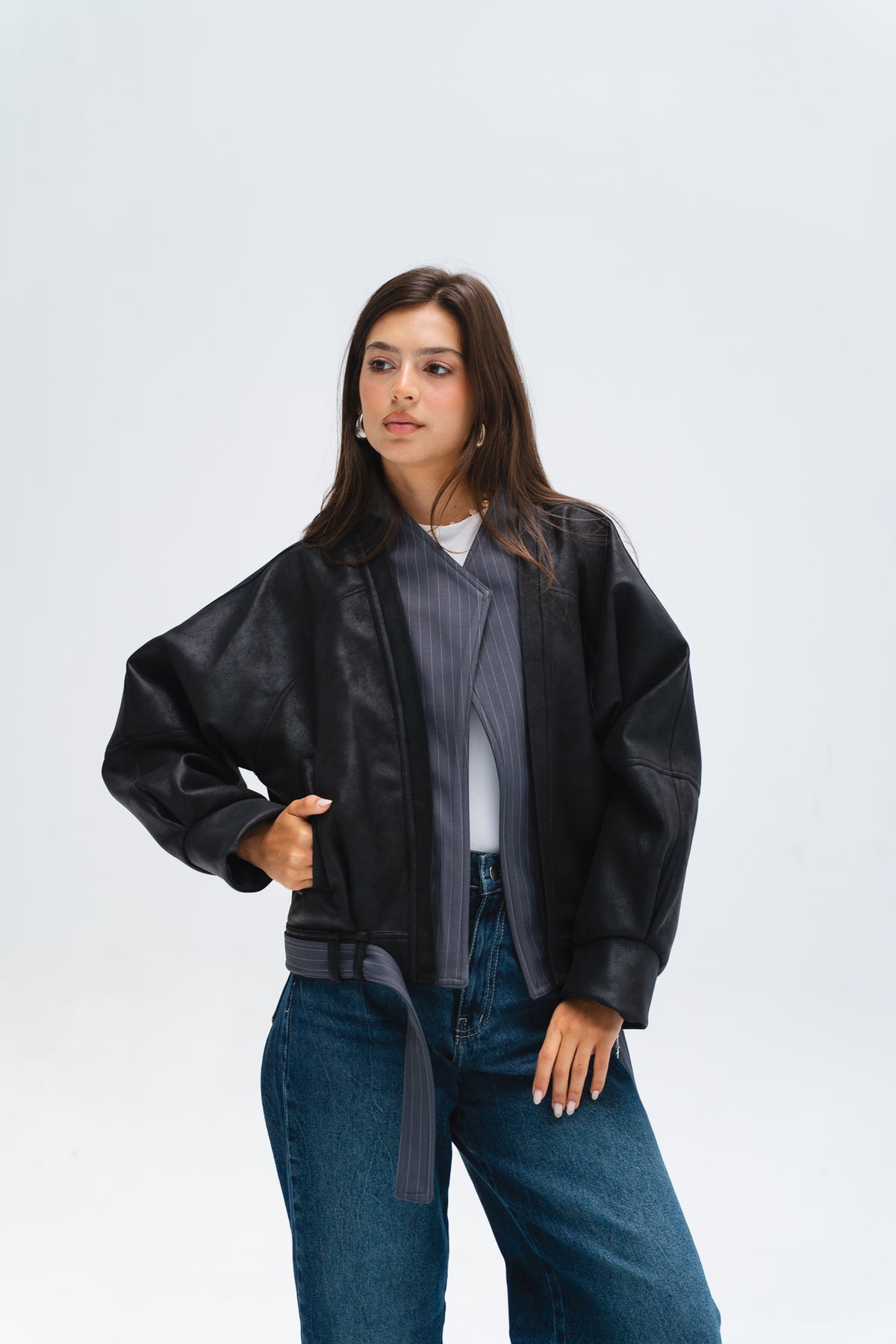 The Neptune Jacket in Black