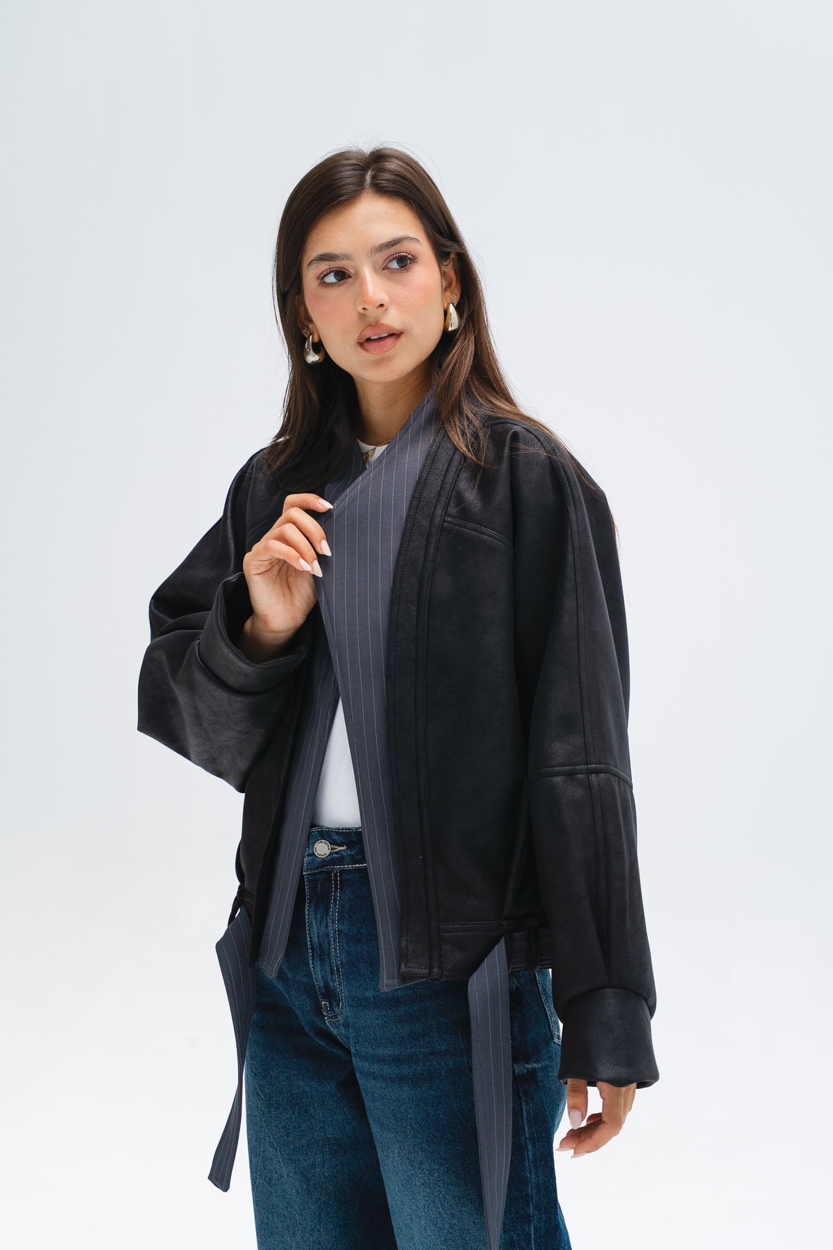 The Neptune Jacket in Black