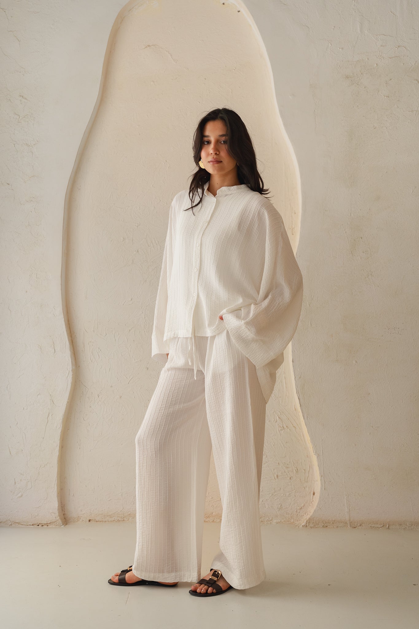 Easy Going Set in white