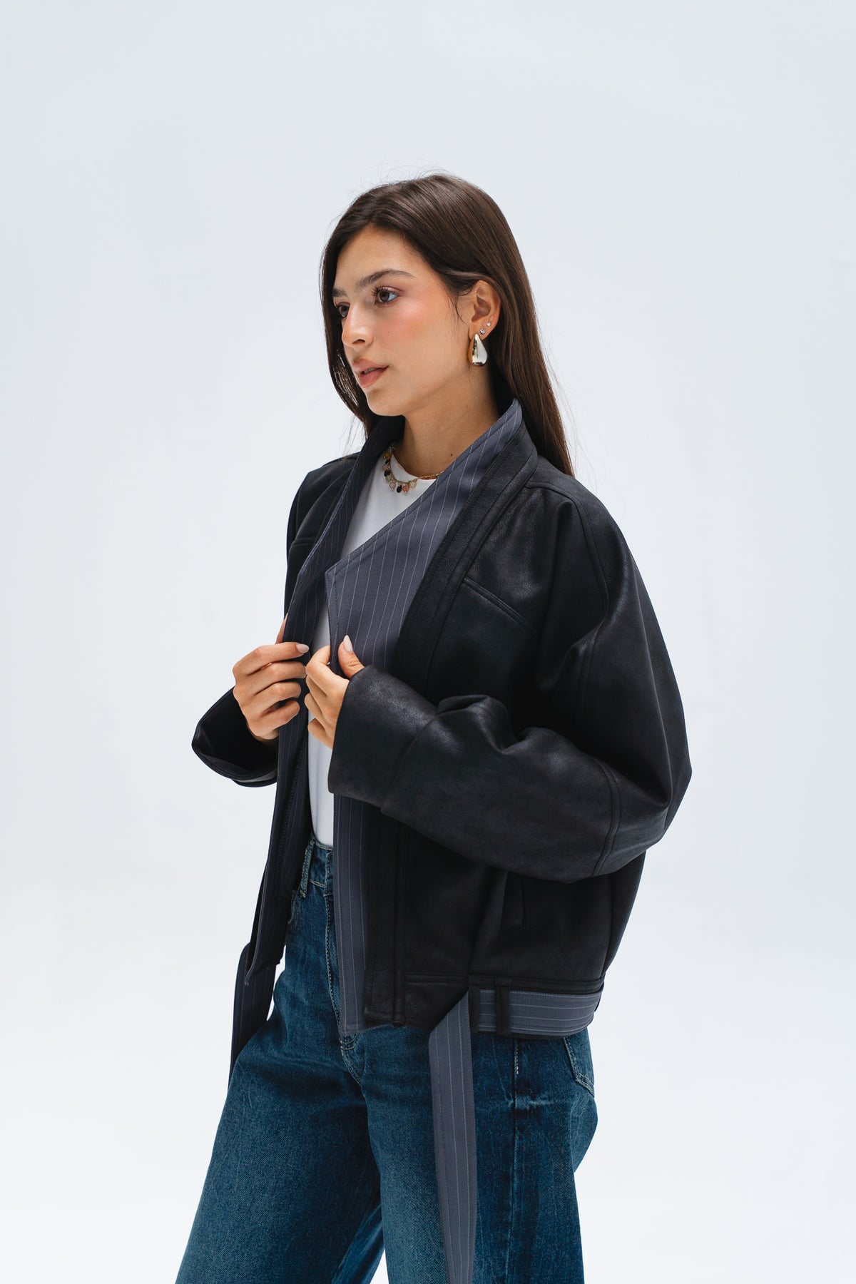 The Neptune Jacket in Black