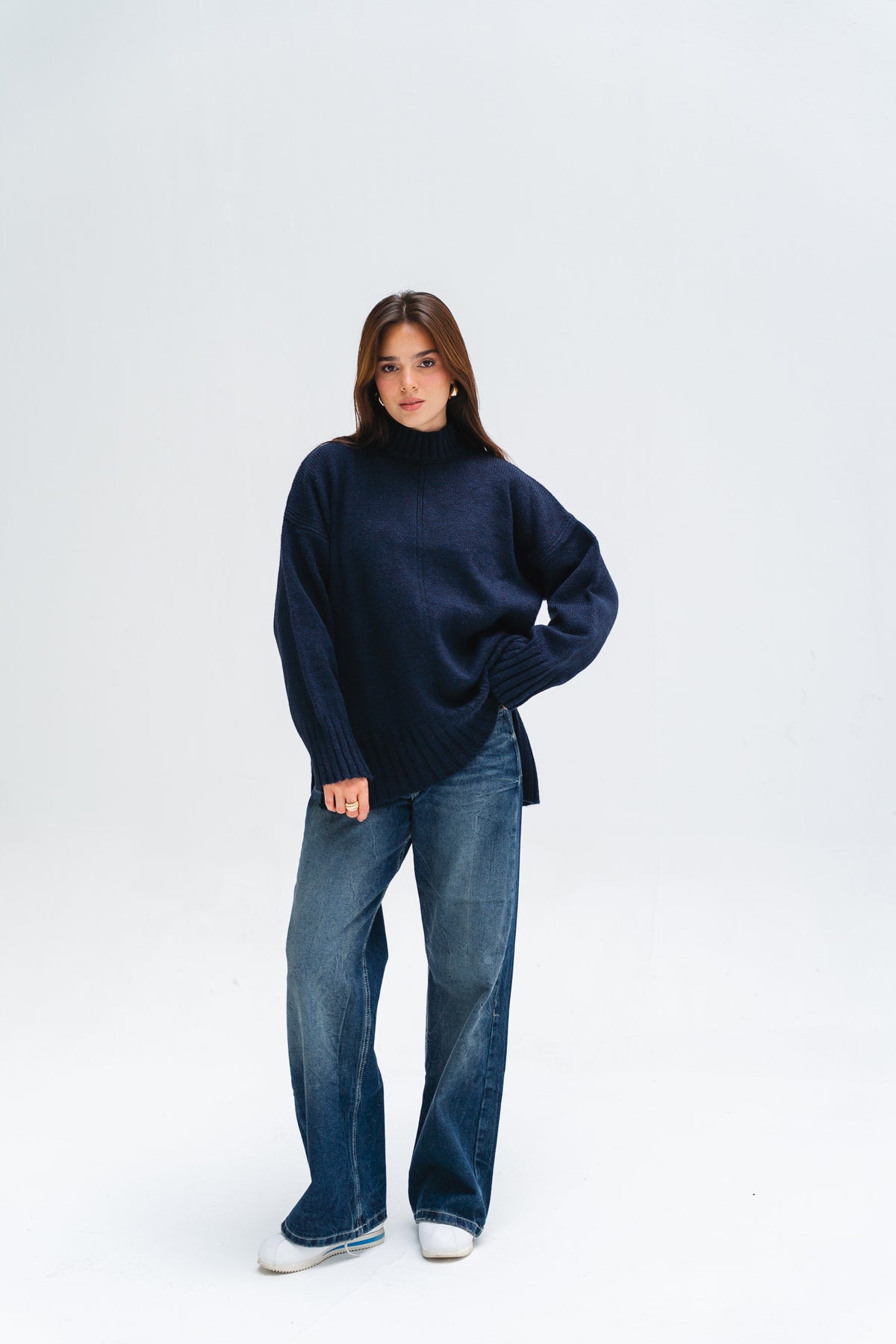 Better On Pullover in Navy