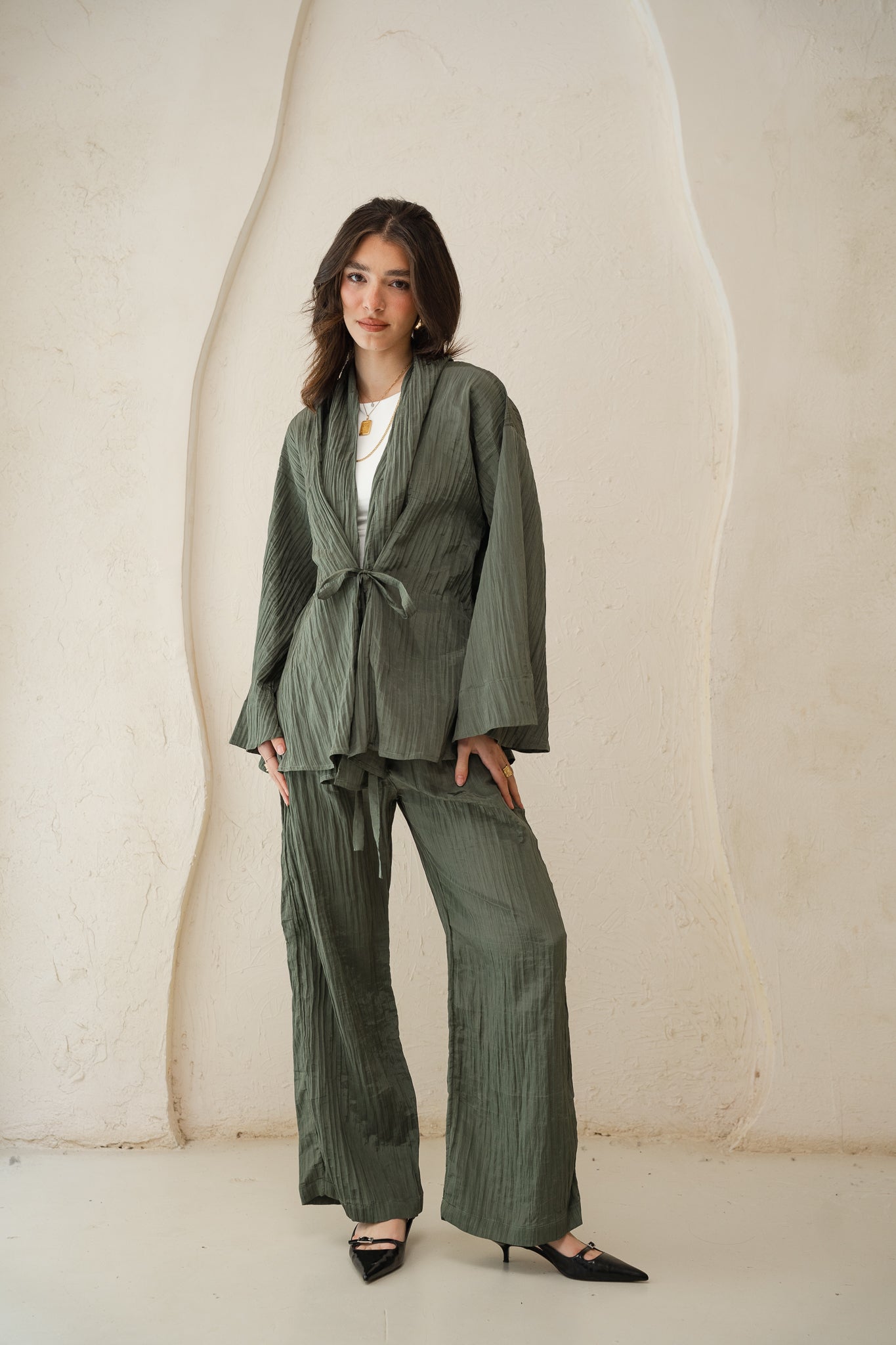 The Birdy Set in Olive