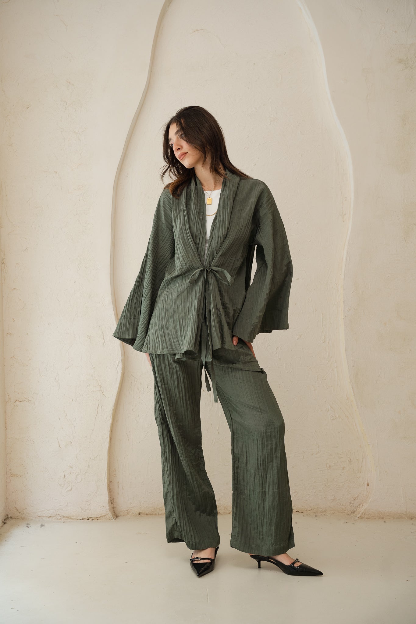 The Birdy Set in Olive