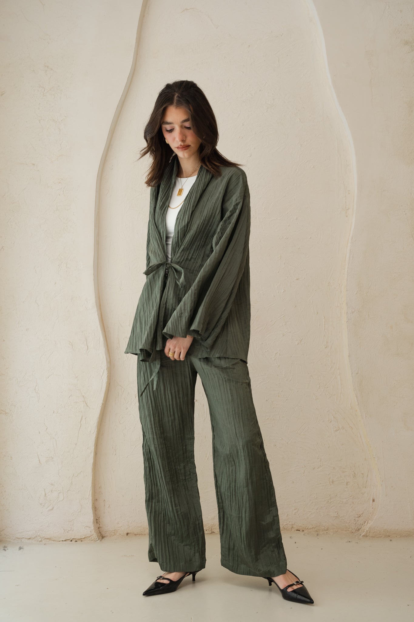 The Birdy Set in Olive