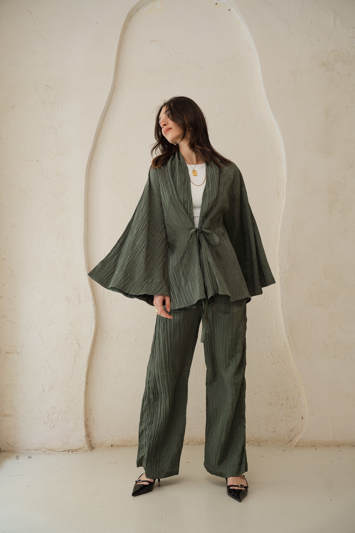 The Birdy Set in Olive