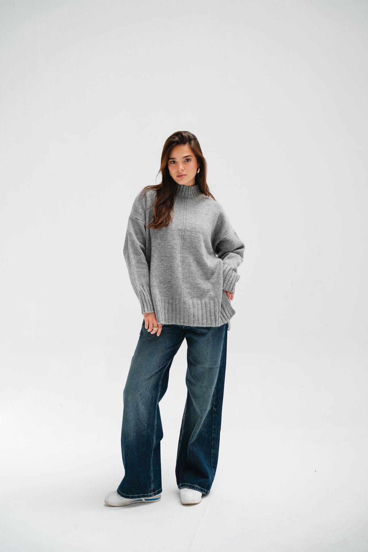 Better On Pullover in Grey