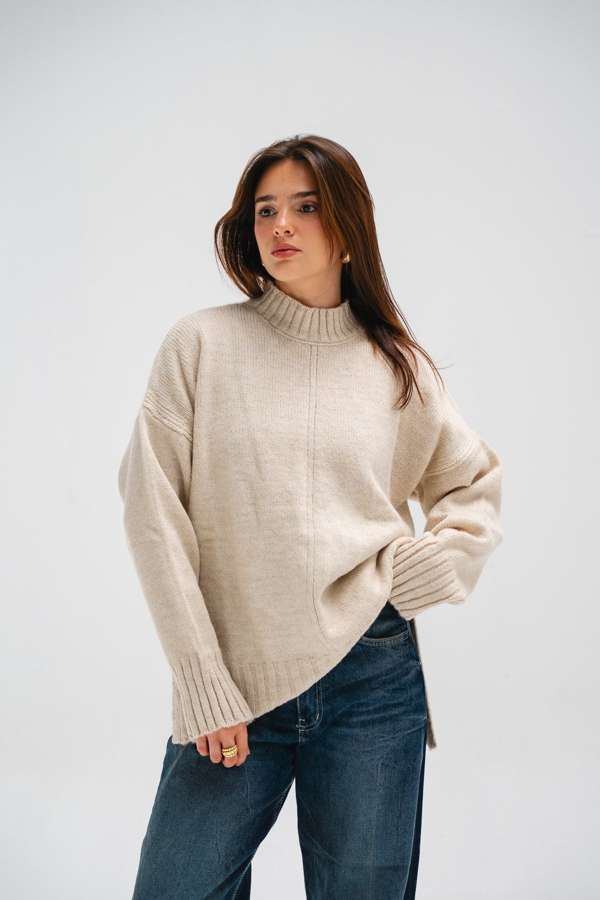 Better On Pullover in Off-white