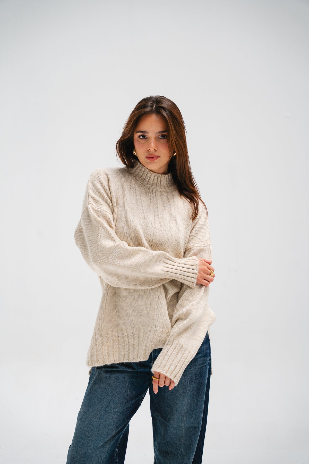 Better On Pullover in Off-white