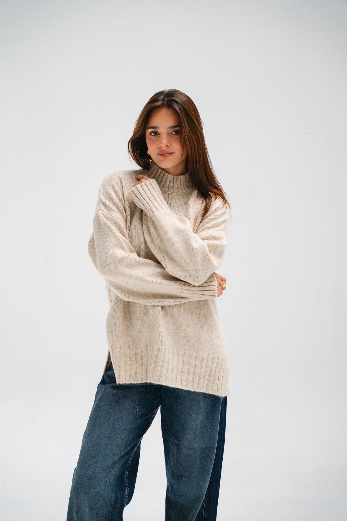 Better On Pullover in Off-white