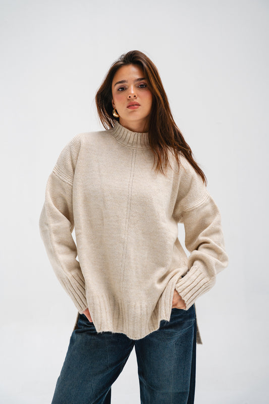 Better On Pullover in Off-white