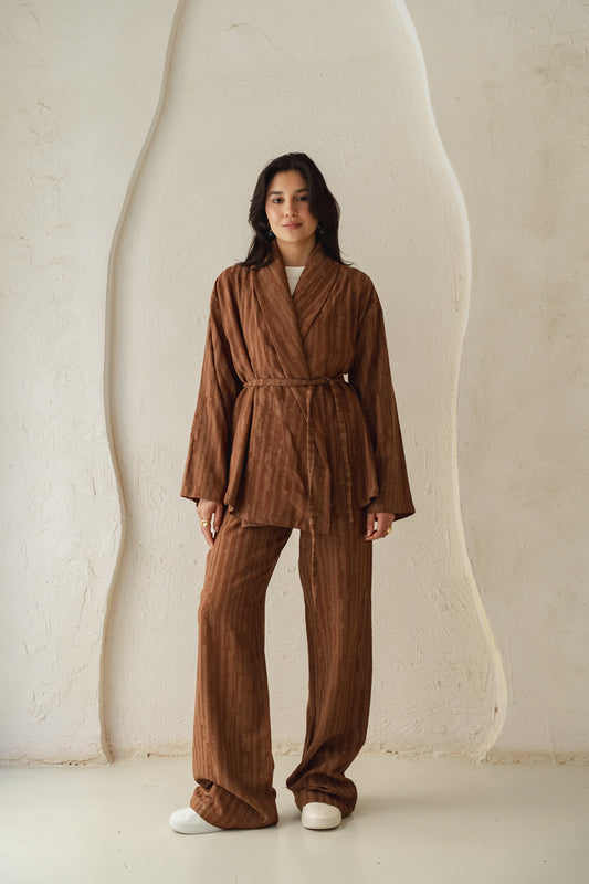 The Essential Set in Brown