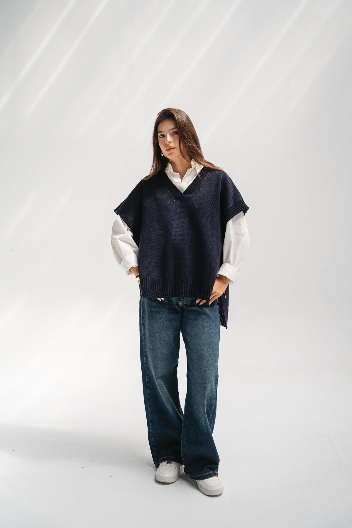 Last Call Vest in Navy