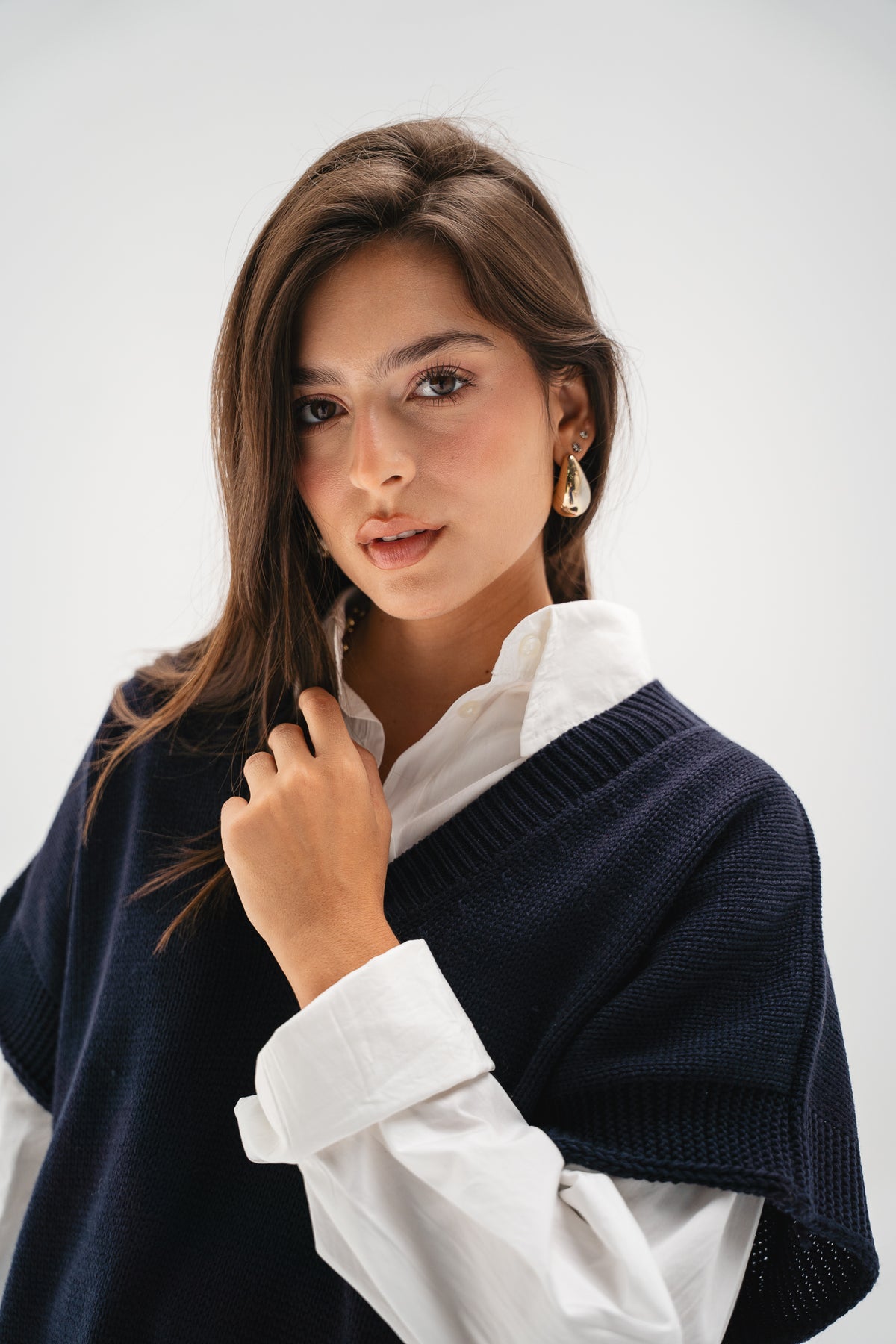 Last Call Vest in Navy