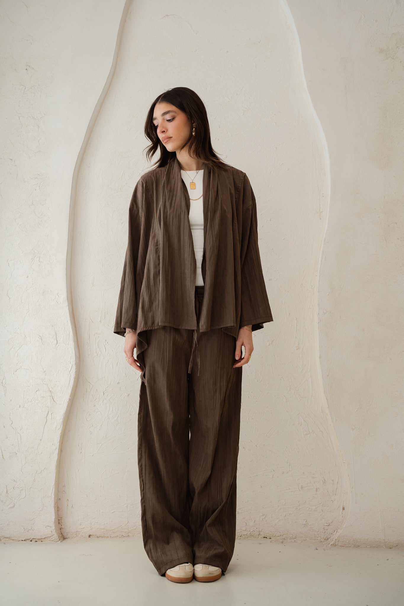 Sky Fall Set in Brown