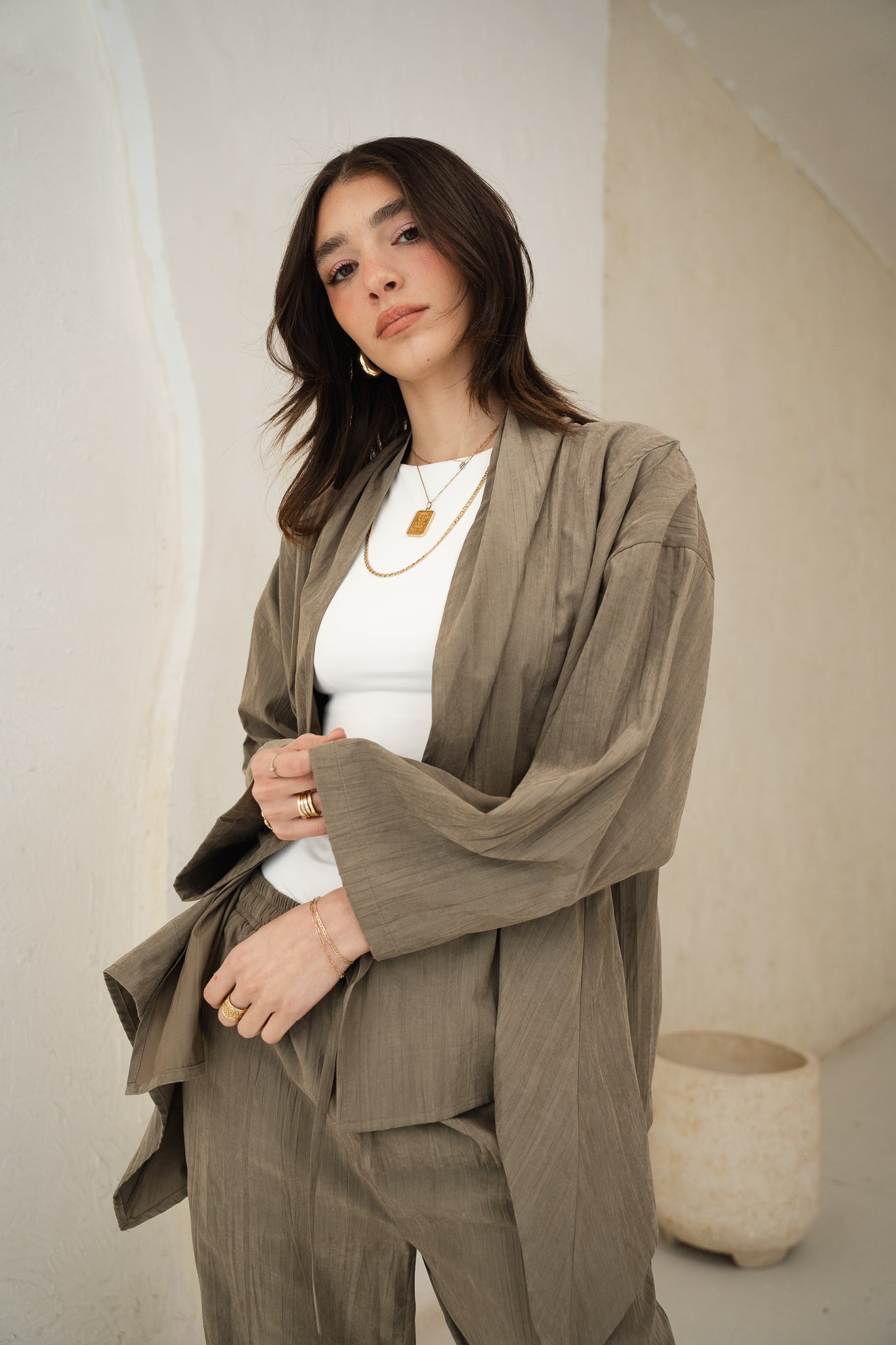 Sky Fall Set in Olive