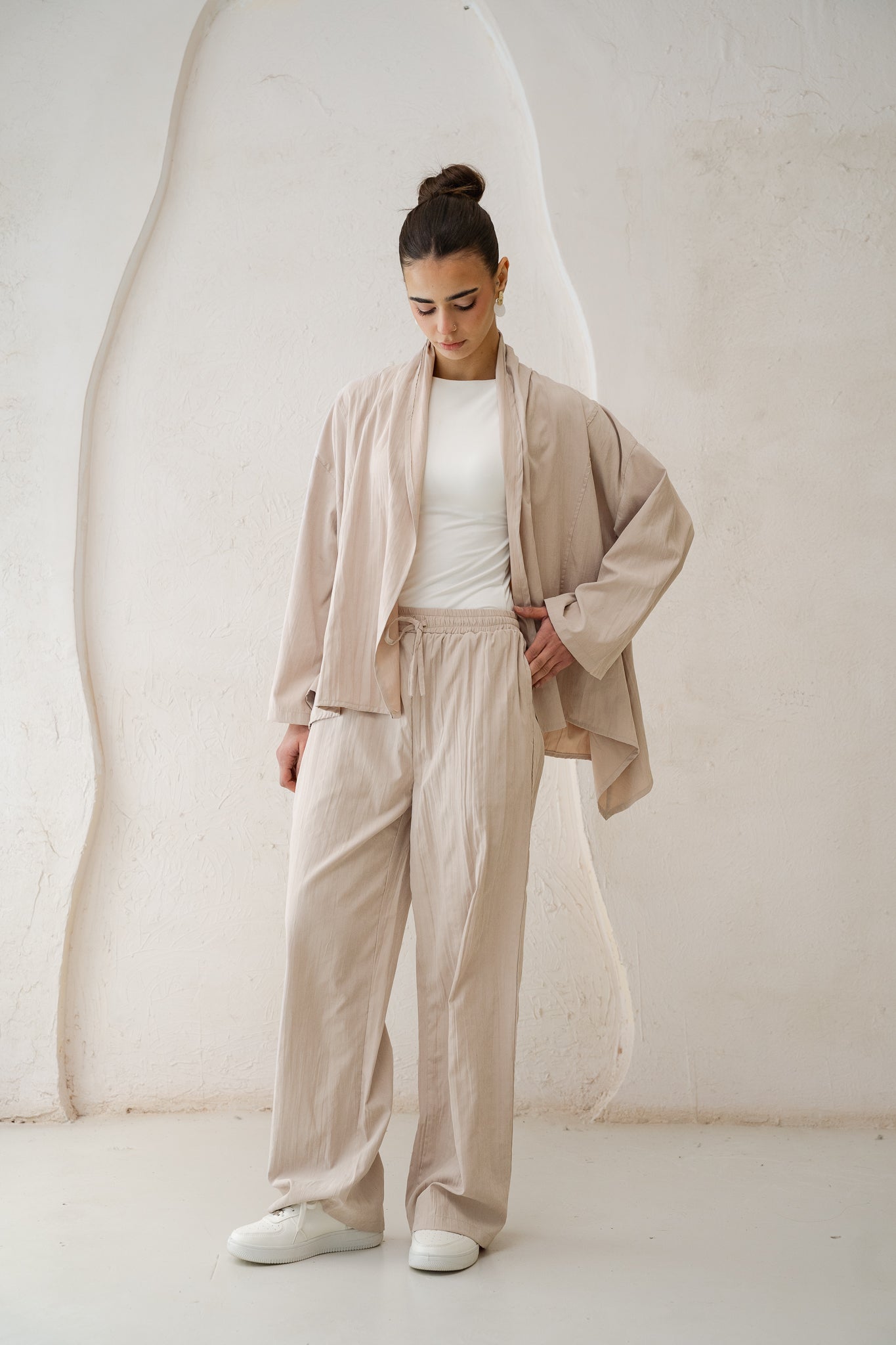 Sky Fall Set in Beige