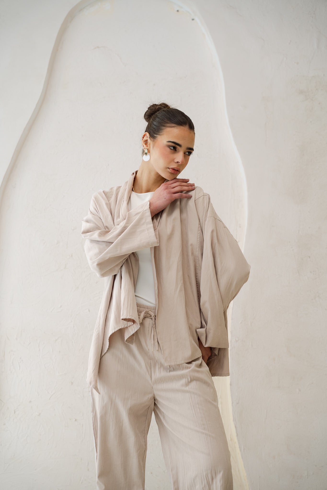 Sky Fall Set in Beige