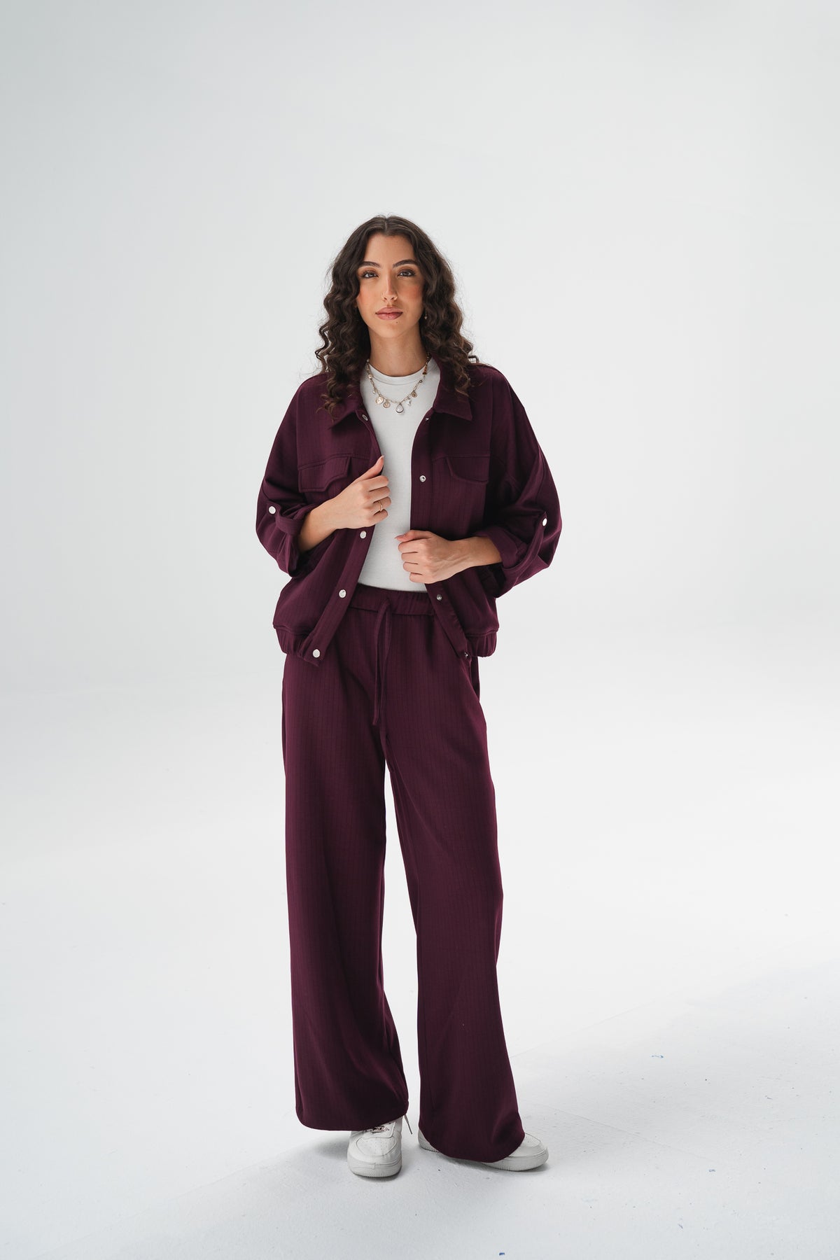 Chestnut Set in Burgundy