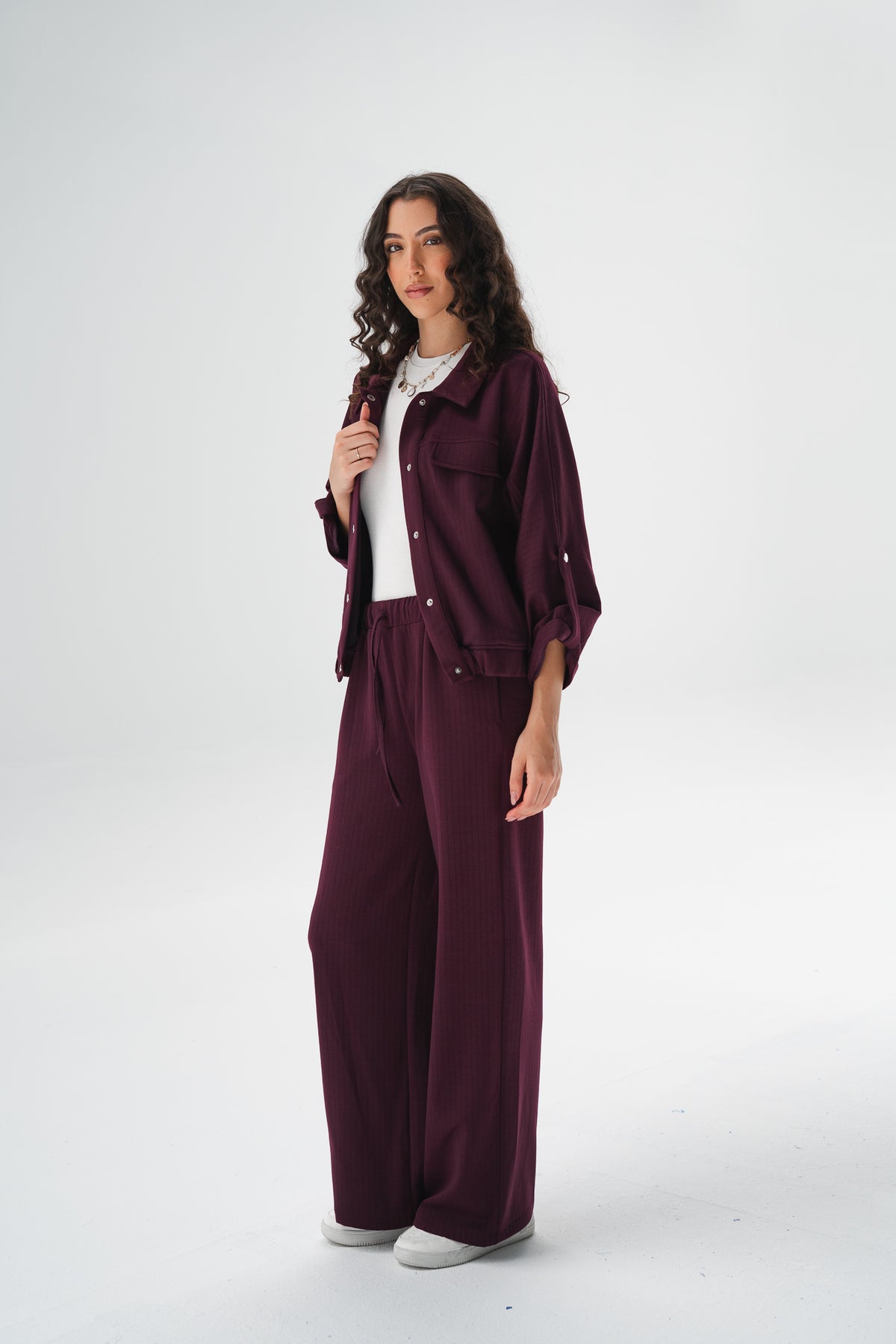 Chestnut Set in Burgundy